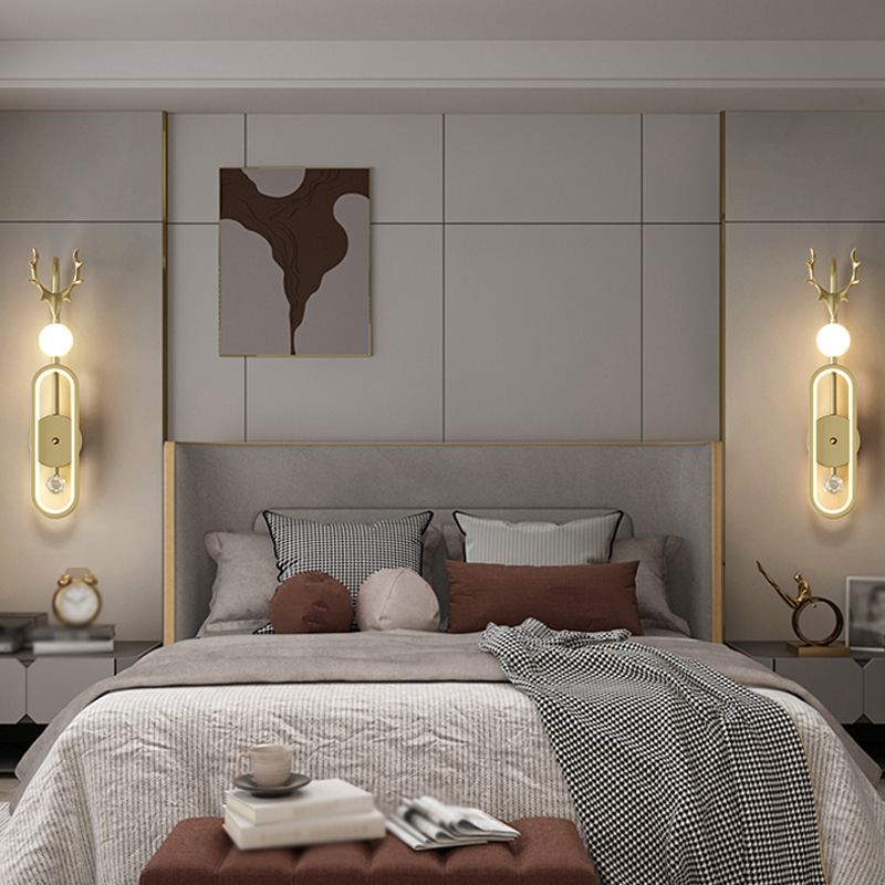 Geometry Wall Lights Modern Style Metal 2 Light Wall Mount Lights