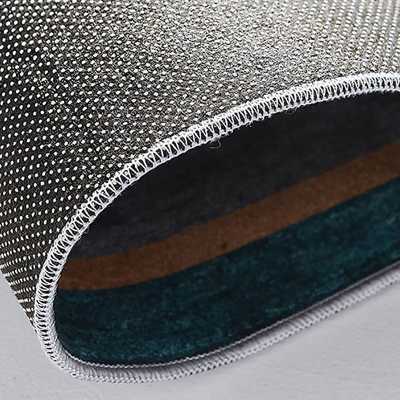 Contemporary Rug Abstract Pattern Creative Area Rug Polyester Anti-Slip Rug for Home Decor