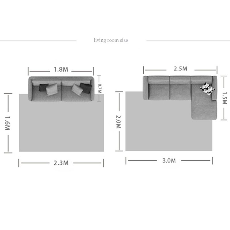 Blue Tone Modern Indoor Rug Polyester Expressionism Print Carpet Easy Care Rug for Home Decoration