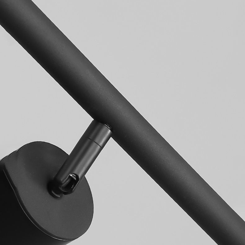 Zeitgenössische Anhängerleuchten Zylindermetall 4 Light Island Kronleuchter