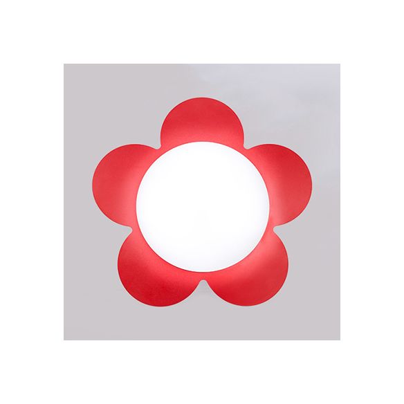 Acrylique Blossom LED Ceiling Mount Light Room Kindergarten Simple Style Modern Ceiling Lamp