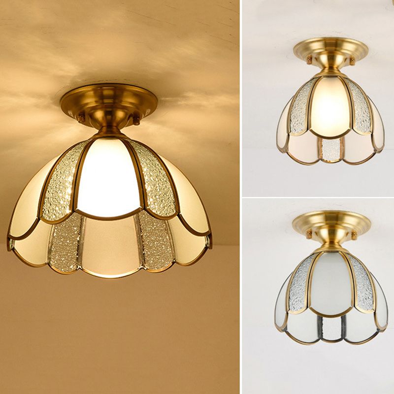 Contemporary Ceiling Light Minimalist Flush Mount Light Fixture for Bedroom