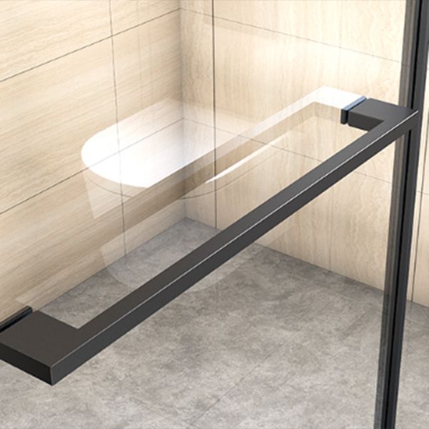 Bypass Shower Bath Door Full Frame Tempered Glass Shower Door