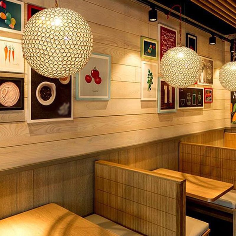 Lampadario contemporaneo a 3 lampadario a cristallo head ristorante il lampadario appeso