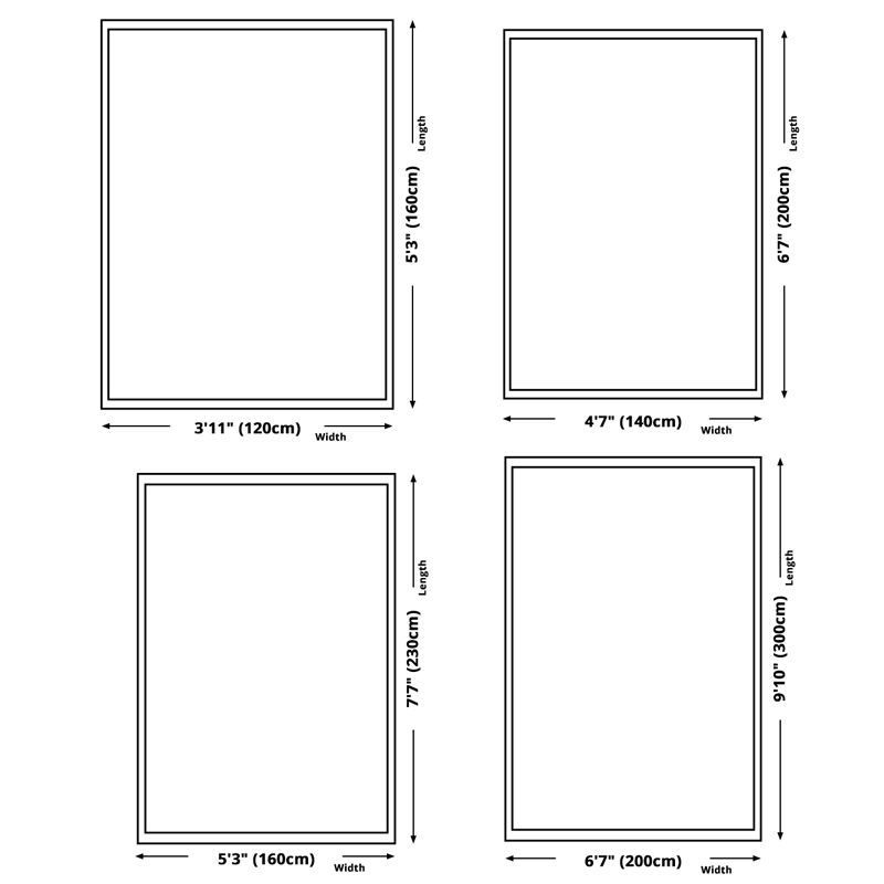 Blau Stammesdruckbereich Teppich Polyester Traditioneller Fläche Teppich nicht rutschfestem Teppich für Wohnkultur