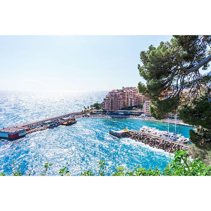 Urban Landscape Wall Murals Water Resistant Murals for Living Room, Customized Size