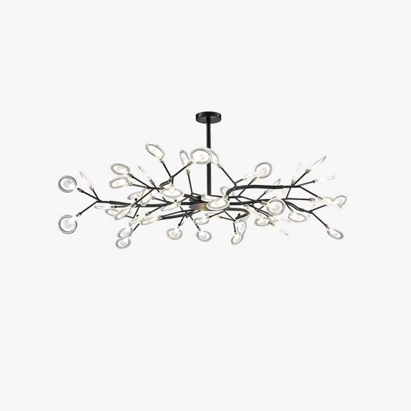 Modern Chandeliers For Dining Room Orbicular Drop Lamp Metal Orb Chandelier