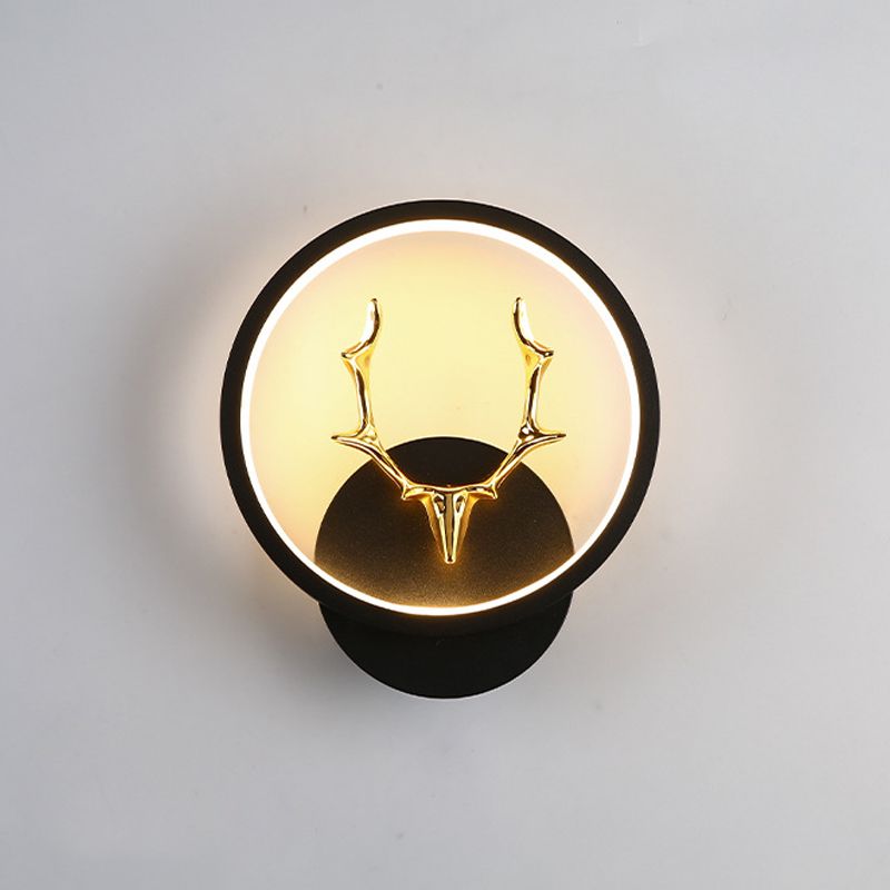 Luz de pared de la sala de estar Minimalismo moderno LED de montaje de pared de asta LED