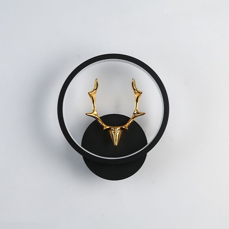 Luz de pared de la sala de estar Minimalismo moderno LED de montaje de pared de asta LED