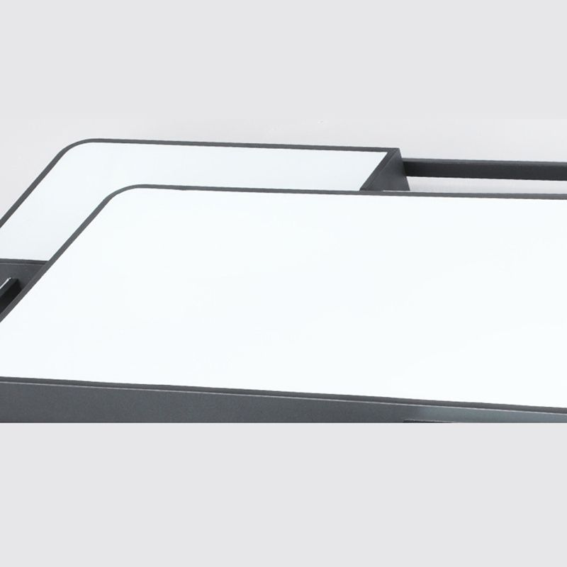 Rechteck Unterputz Deckenleuchte Licht Armaturen Moderne Acryl Deckenmontage Chandelier für Schlafzimmer