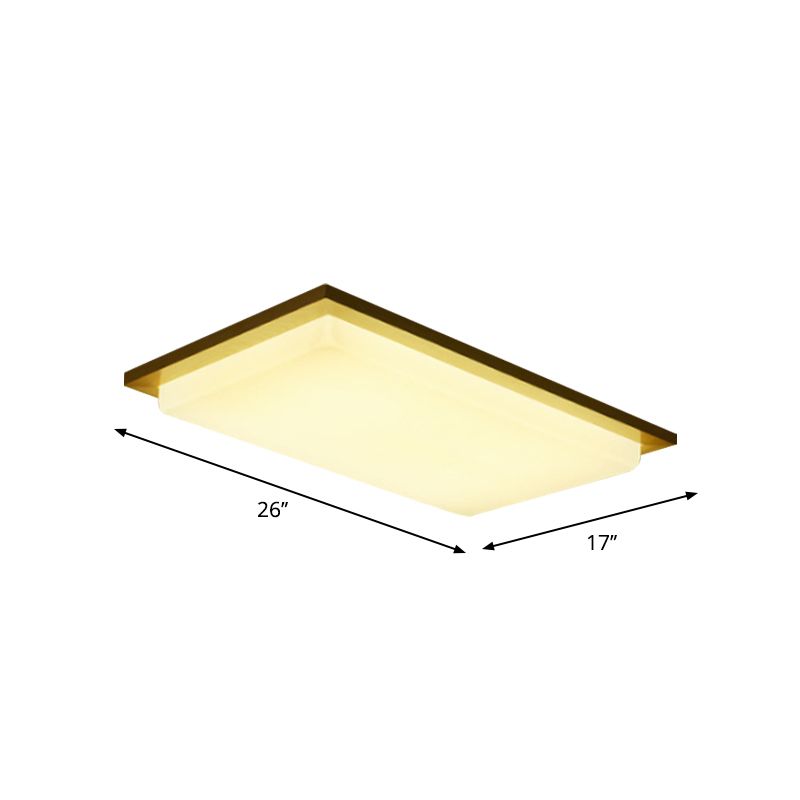 Symmetric Shaped LED Flush Mount Light Simplicity Wooden Beige Ceiling Lamp in Warm/White Light, 17"/33.5"/40.5" Wide