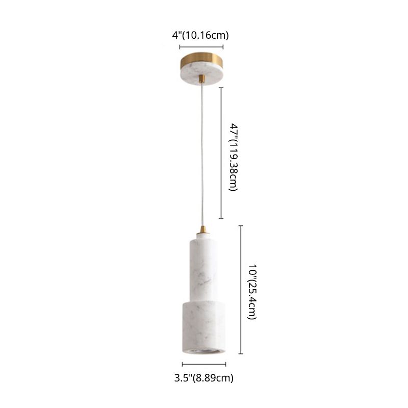 Lampada appendetta per lampada a sospensione in pietra per lampada a sospensione in pietra in pietra del cilindro