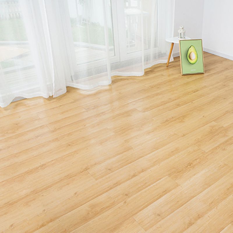 PVC Flooring Peel and Stick Smooth Wood Look Rectangle Vinyl Flooring