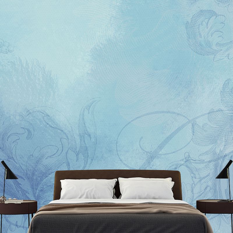Plants Painting Mural Wallpaper Illustration Indoor Wall Mural