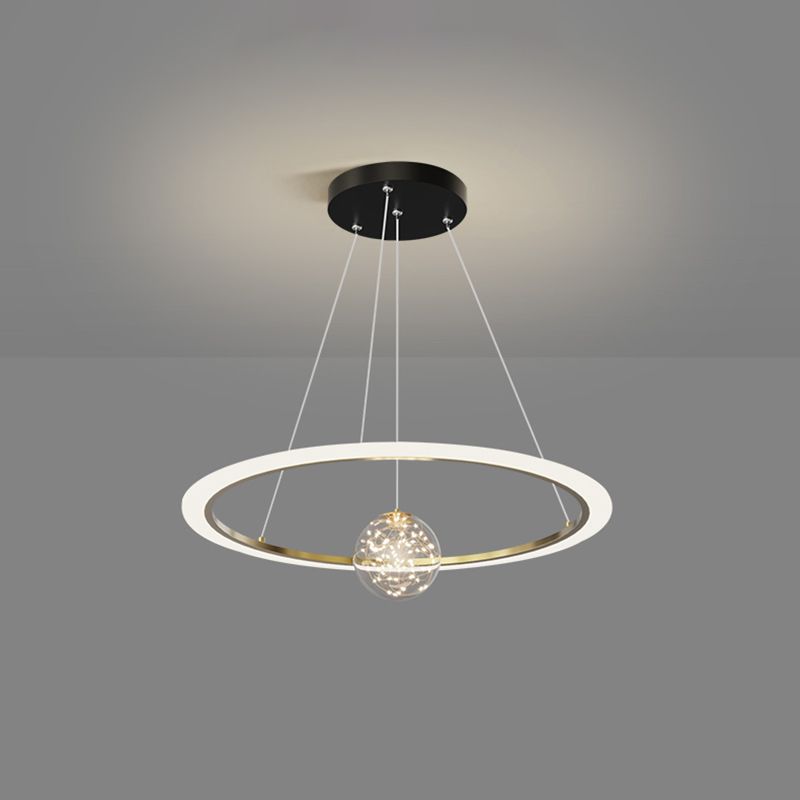 Licht luxe minimalisme Moderne Noordse stijl LED hanger kroonluchter licht voor eetkamer woonkamer