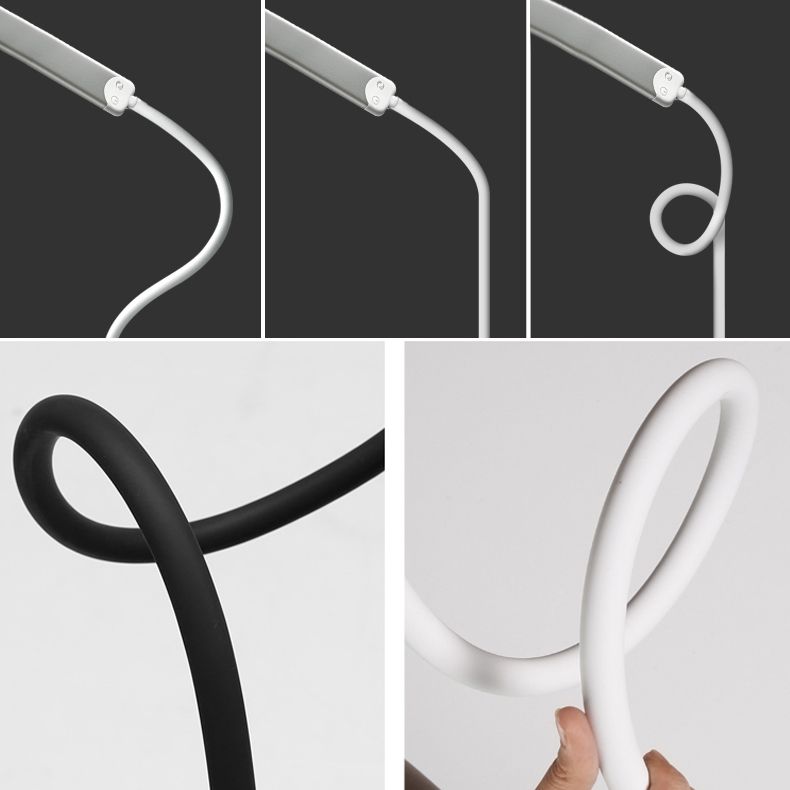 Moderne lineaire vloerlamp metaal 65 "hoog verstelbaar vloerlicht voor woonkamer