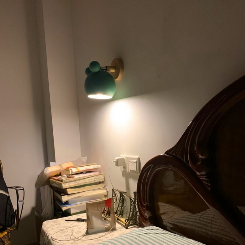 Modern Macron Wall Sponce One-Bulb Panda Wall Lights Lightsing para niños