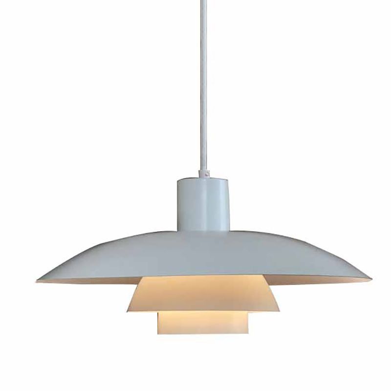 1 Light Metal Hanging Light Modern Style Pendant Light for Dining Room Kitchen