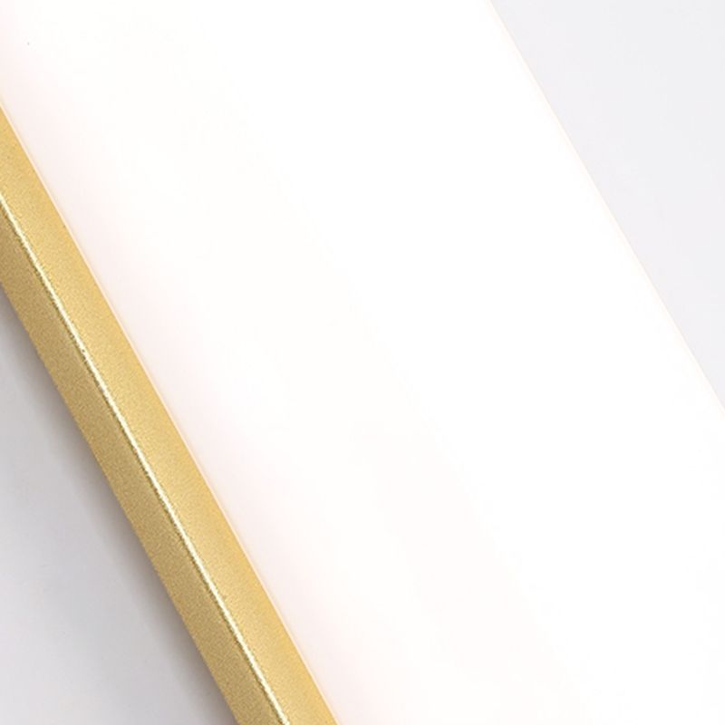 Modern Metal Wall Sconce Cylinder 1 Light Wall Light with Glass for Bedroom