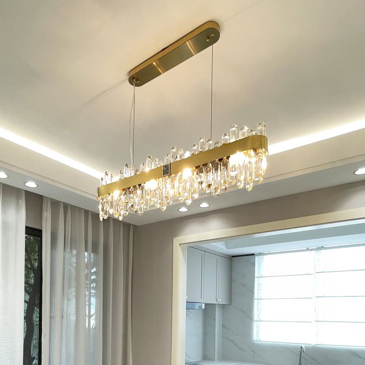 Modern Style Island Pendants Crystal Pendant Lights for Dining Room