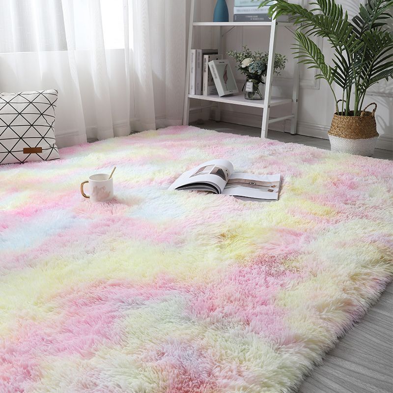 Tapis décontracté décontracté, tapis à espace ordinaire multicolaire