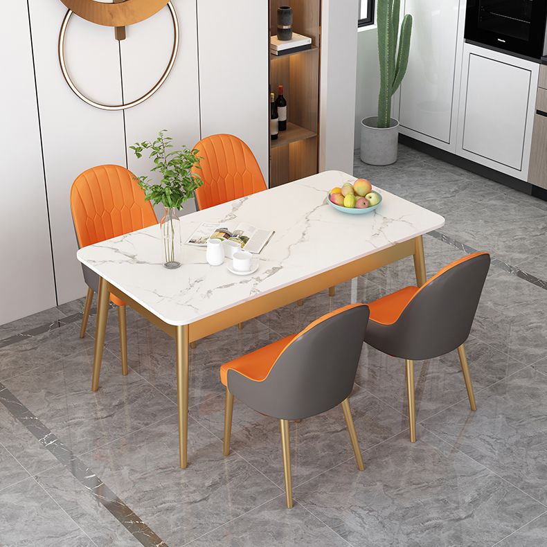 Traditional Luxury Rectangle Dining Collection 4-foot Home Furniture