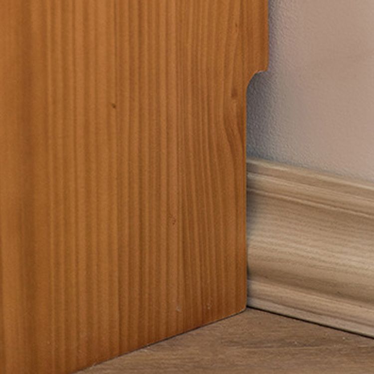 Mid-Century Modern Chest with 5 Drawers in Pine Wood Accent Chest