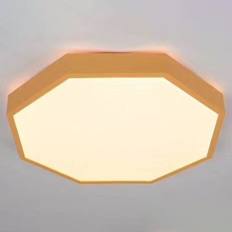 Integrated LED Flush Mount Ceiling Light Fixtures Minimalist Acrylic Ceiling Mount Chandelier for Bedroom