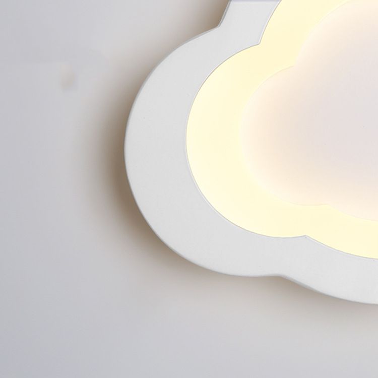 Metal Cloud Wall Mounted Lamps Modern Style 1 Light Wall Mount Lighting