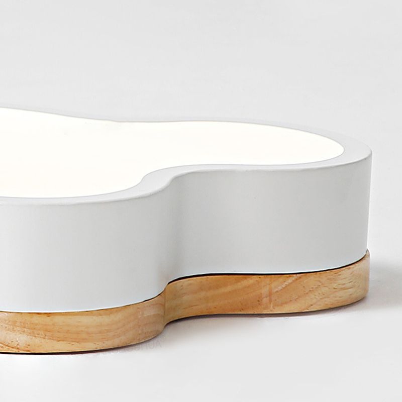 1-Light Flush Mount Nordic Macarons Flush Mount Ceiling Beleuchtung Befestigung