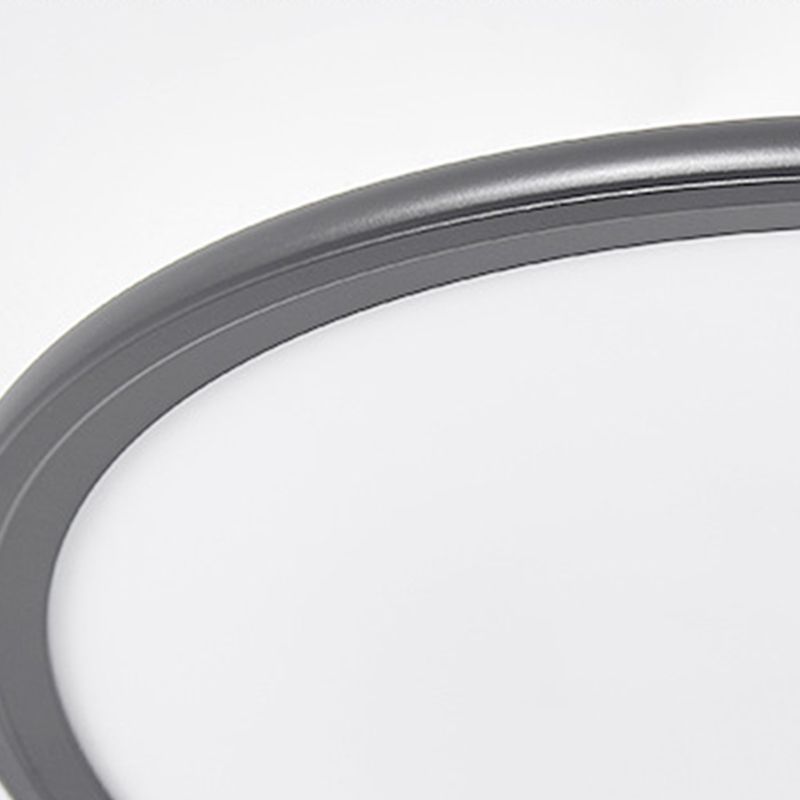 Luminaires encastrés circulaires à 1 lumière à montage en aluminium de style moderne