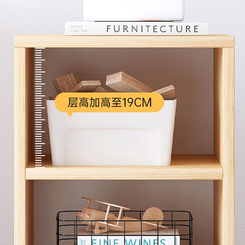 Modern Standard Bookcase Engineer Wood Bookshelf for Home Office