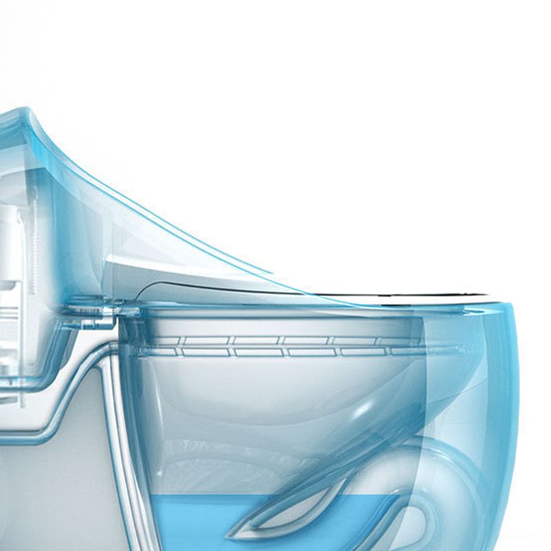 Contemporary All-In-One Toilet Bowl Floor Mounted Urine Toilet for Washroom