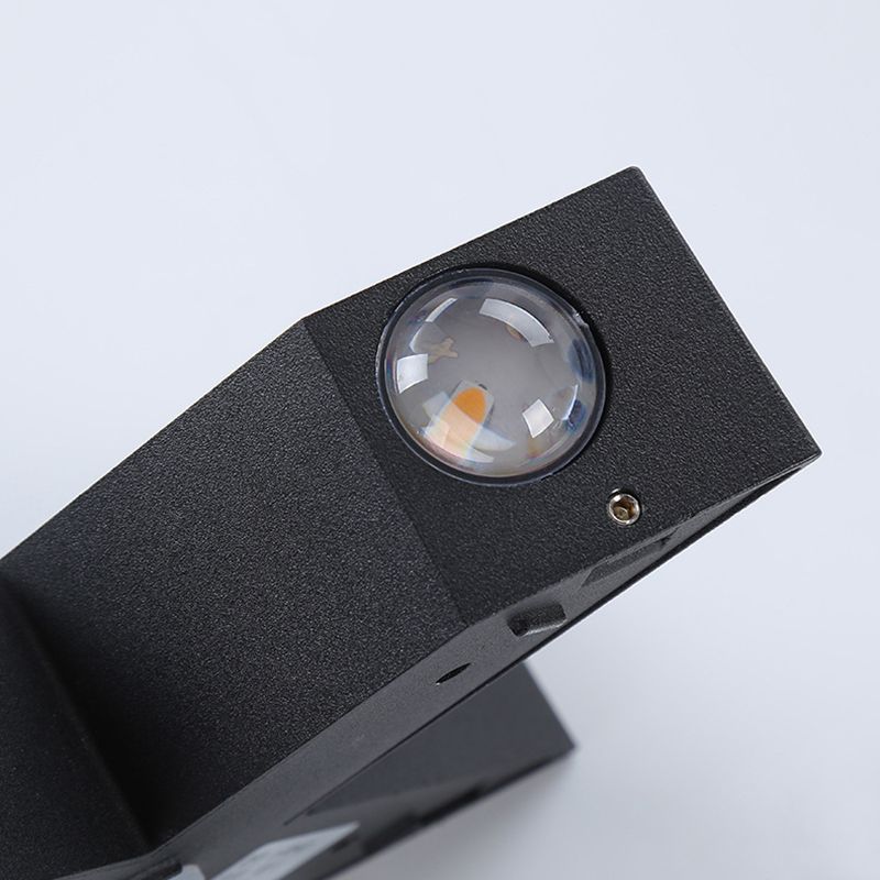 Modern Minimalist Style Wall Sconce Lighting Metal Wall Lighting Ideas for Exterior Wall