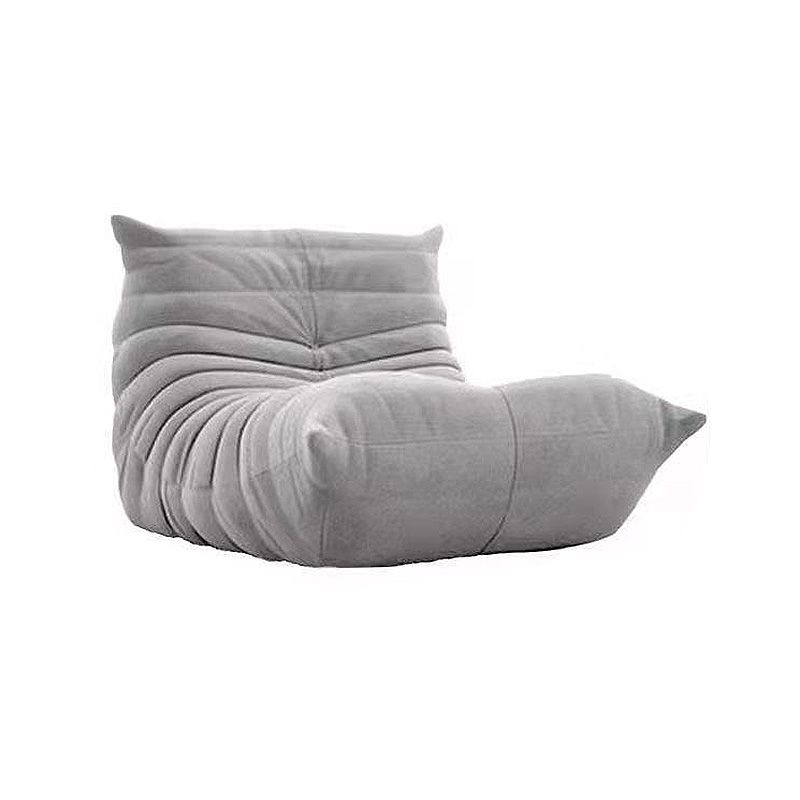 Sewn Pillow Back Accent Chair 27.5" H Armless Chair for Living Room