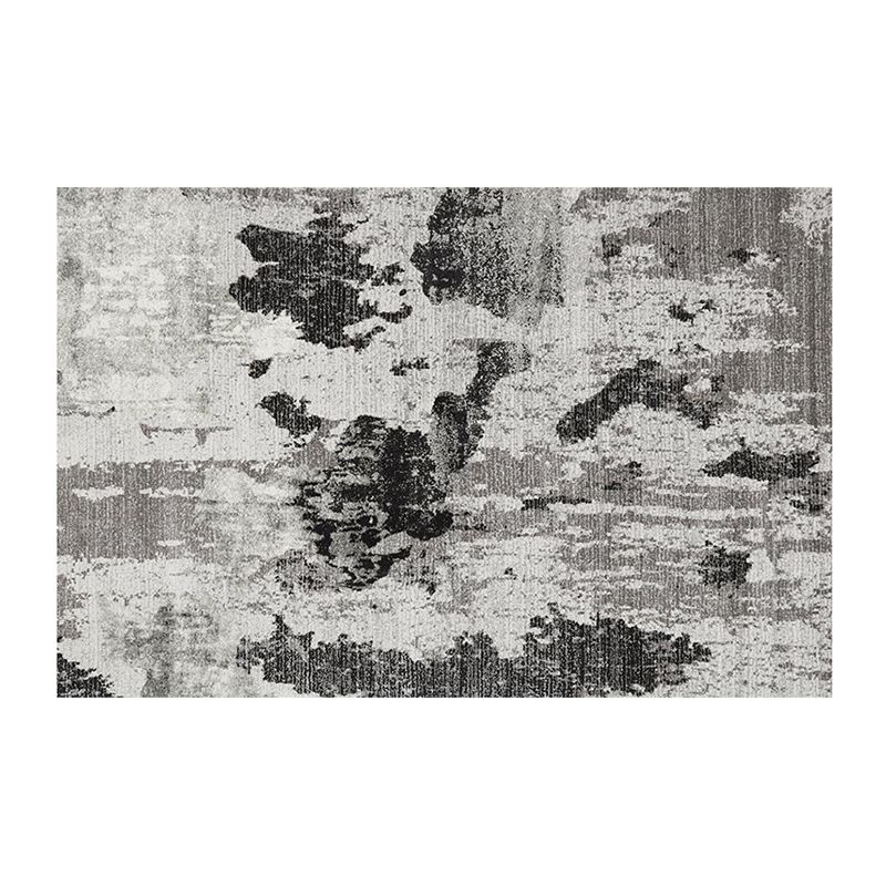 Hermosa alfombra moderna alfombra verde ruga de alfombra resistente a manchas para sala de estar