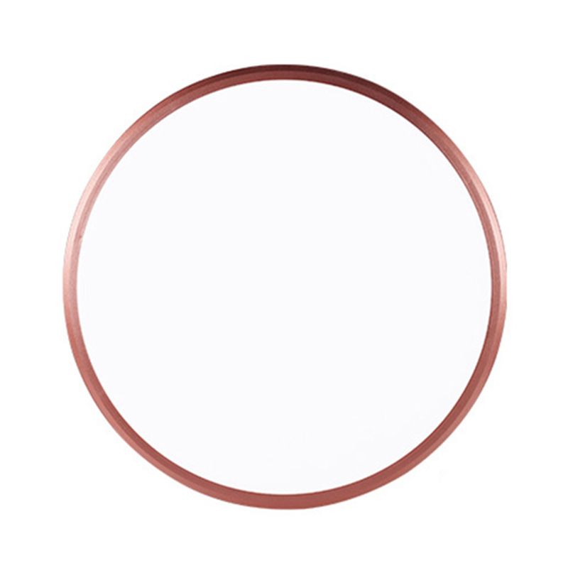 Superdünne, runde Einbauleuchten, 1-flammige, moderne Deckenleuchten aus Acryl, Einbau