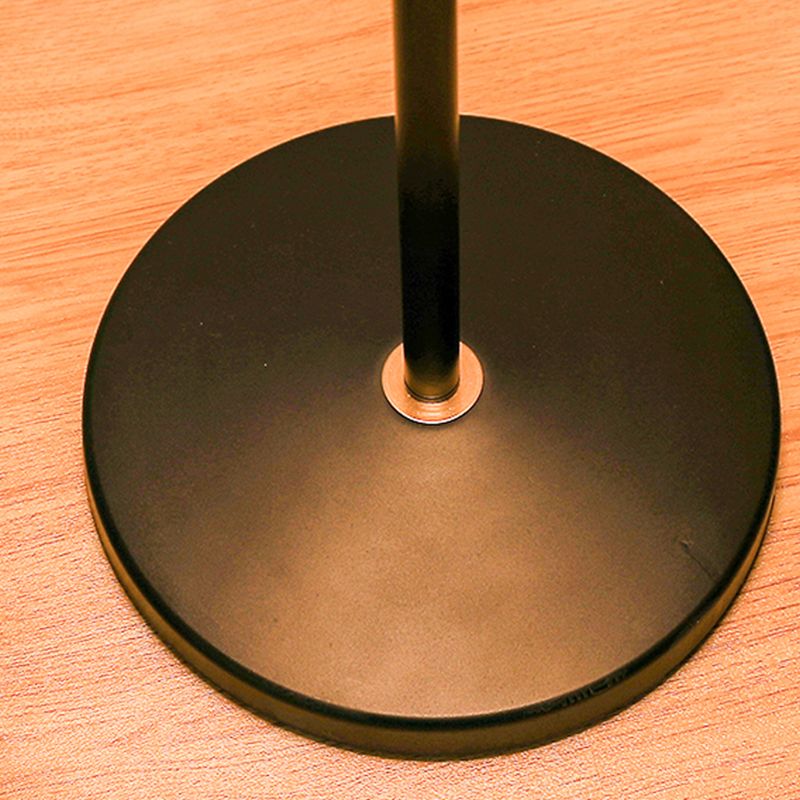 1 lampadaire en forme de cône léger modernisme lampe standard en tissu pour salle à manger du salon