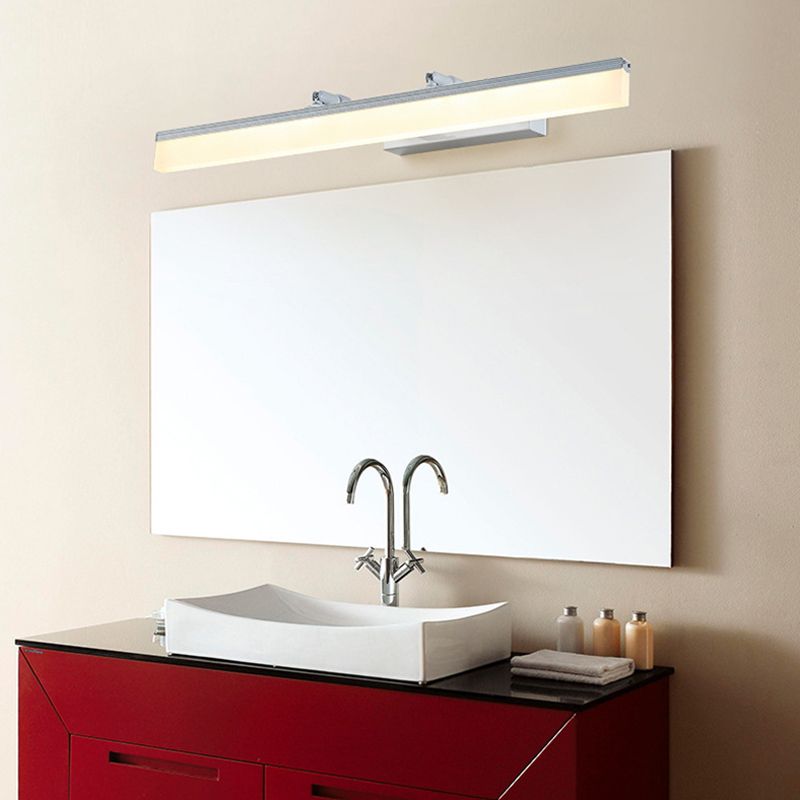 Metal Thin Wall Vanity Light Modern Style 1 Light Vanity Lighting Ideas