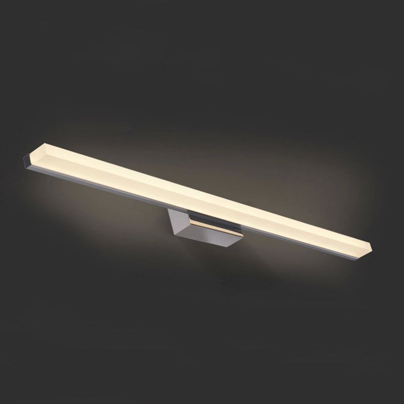 Elongated Vanity Light Fixtures Modern Simplicity Acrylic Wall Mount Lamp for Bathroom