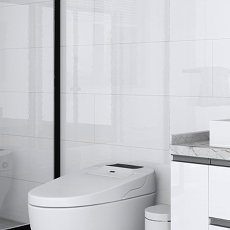 Rectangular Marbling Peel & Stick Tile Stain Resistant Single Tile for Bathroom Backsplash