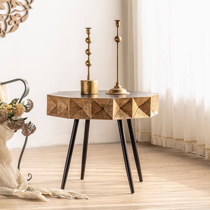 French Country Side Table Fully Assembled Accent Side Table for Bedroom
