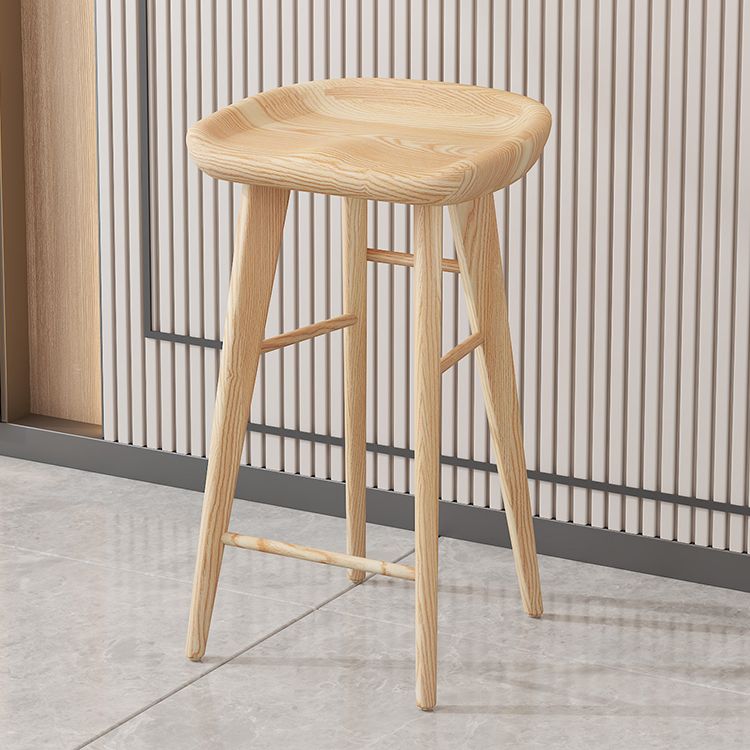 Solid Wood 1/2/3/5 Pieces Pub Dining Set Modern Indoor Table and Stool Set