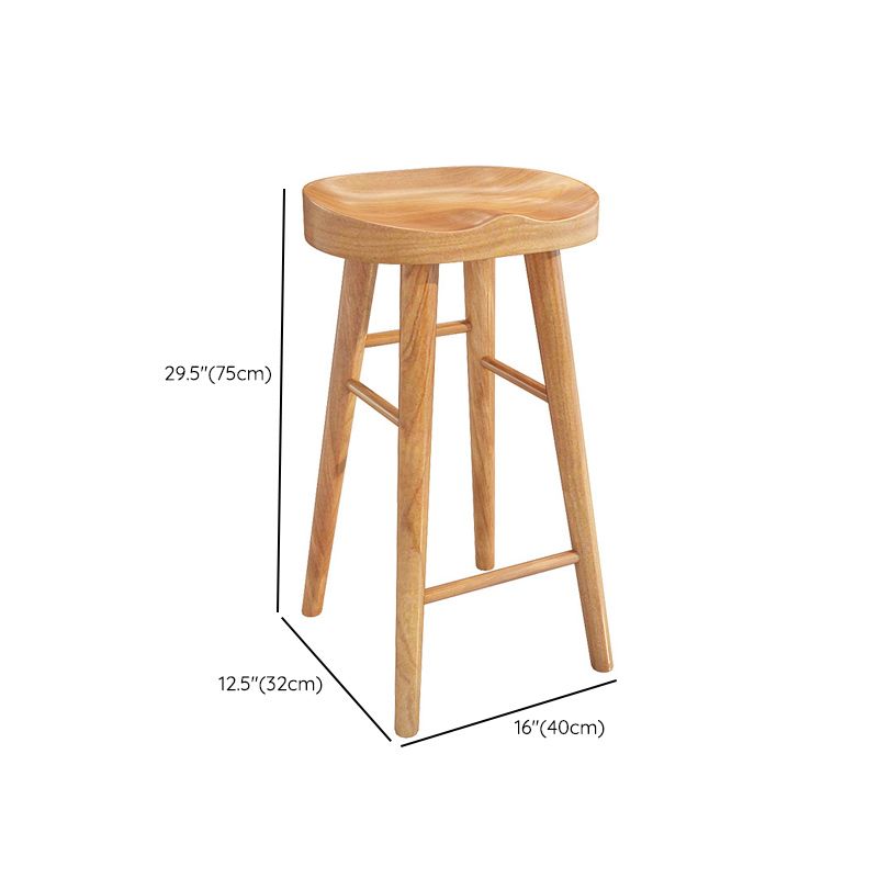 Contemporary Bar Table Set 1/4 Pieces Rectangle Solid Wood Bar Table Set for Indoor