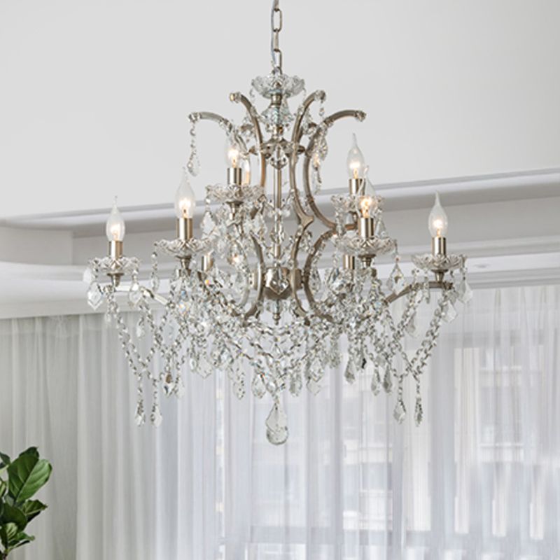 Luminaires de lustre en métal de style américain