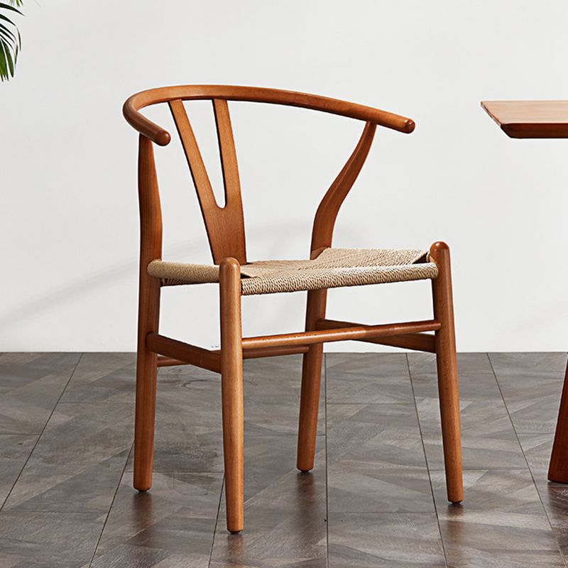 Traditional Kitchen Dining Chairs Solid Wood Arm Dining Chairs