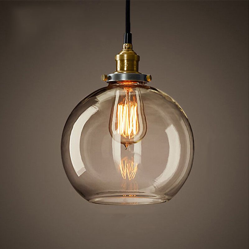 1 lumière suspendue au plafond suspension en verre contemporain suspension suspendue pour le restaurant