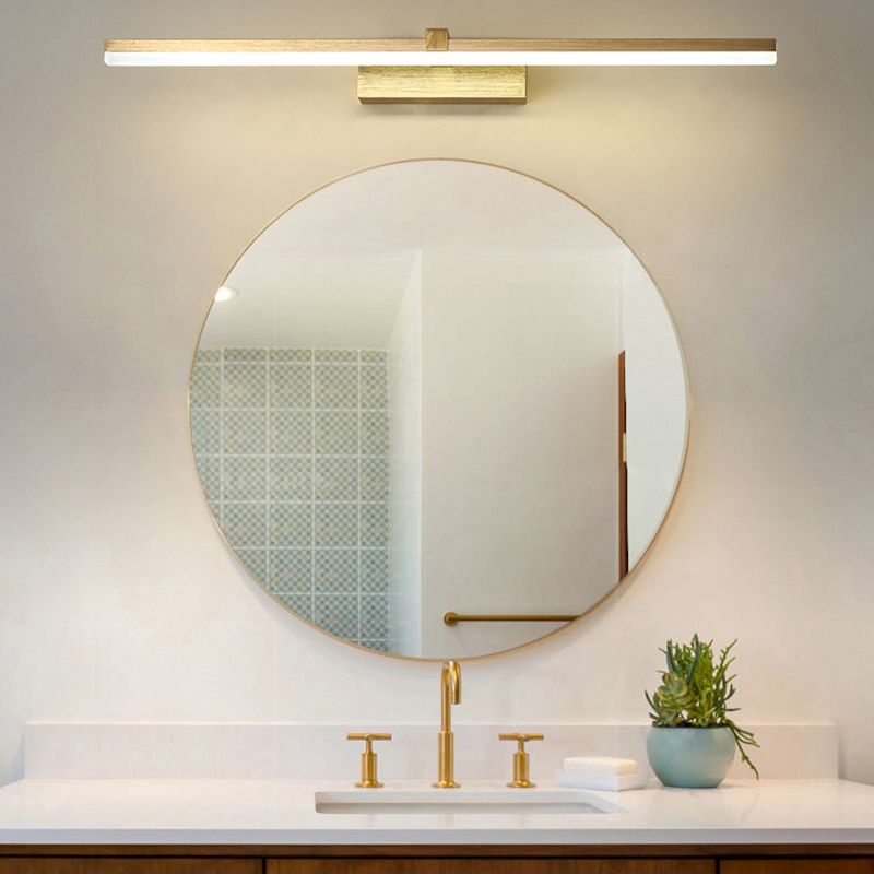 Nordic Style Aluminum Vanity Light Strip Shape Vanity Lamp for Shower Room