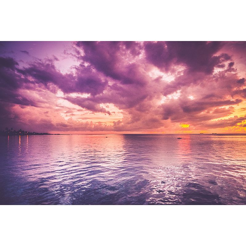 Fantasy Sky Photography Mural Wallpaper Environment Friendly Living Room Wall Mural