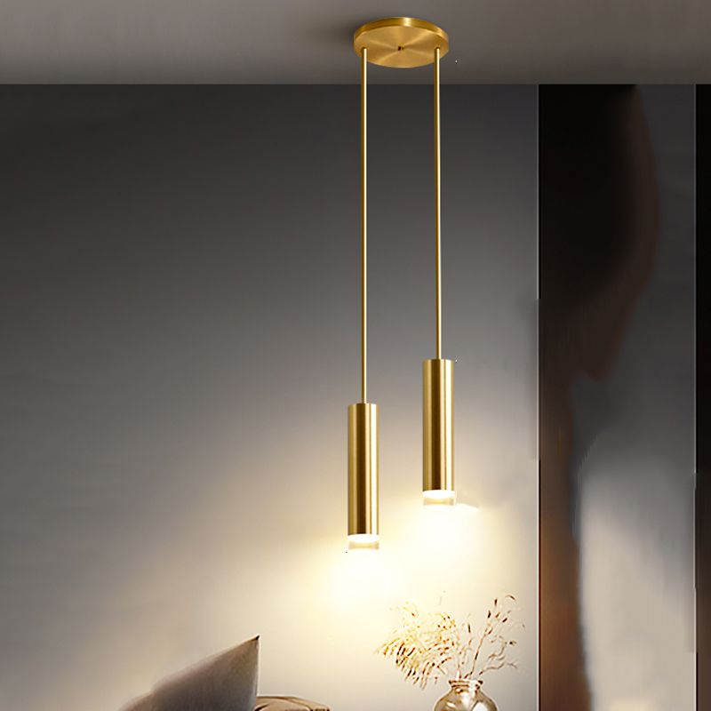 Lampes suspendues contemporaines avec des luminaires d'éclairage pendentif à LED à LED claire